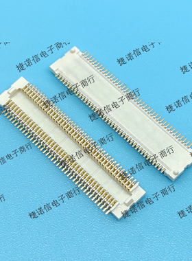 AXK5F80337YG 80PIN 0.5MM间距母座带定位现货原装