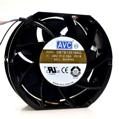AVC DBTB1551B8G 48V 2.16A 17050 大风量17CM 工业暴力散热风扇