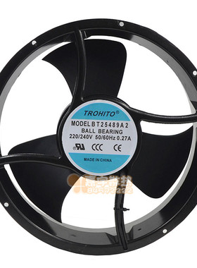 TROHITO 25489 BT25489A2 220V-240V 0.27A 金属 大风量 轴流风机
