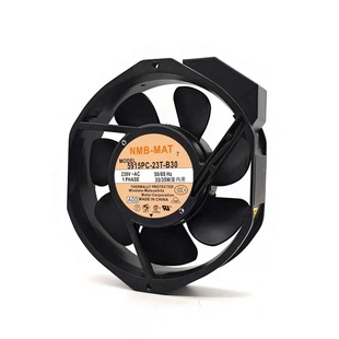 230V 35W 172 NMB美倍亚5915PC 38MM B30 150 17铝框交流风扇 23T