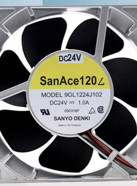 三洋SANYO 24V 12038散热风扇 9GL1224G101/G106/G1D01/H101/J102