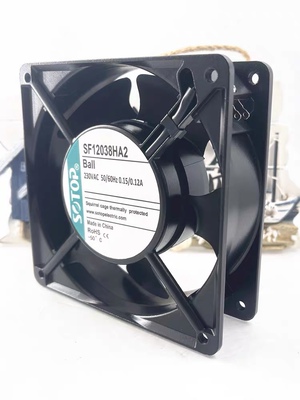 SOTOP轴流风机 SF1238HA2 KTV机柜工控交流散热风扇AC220V