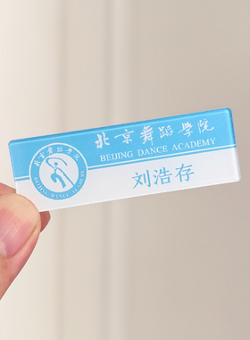 刘浩存周边姓名牌徽章明星应援胸针物料书包笔袋挂件学生礼物定制