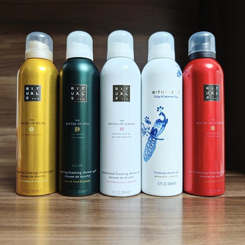 Rituals 怡式发泡沐浴露200ML樱花梵心静赋能予善仪式 阿姆斯特丹