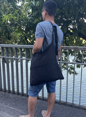 外贸出口 日单超大号 防水 尼龙斜挎包