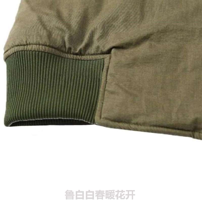 加厚矿保暖护膝87军套装内里绒男内冬衣抓绒灰绿衣裤棉服穿式