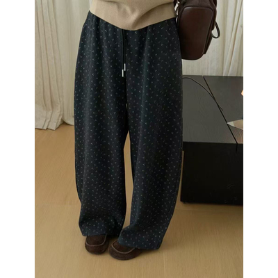 T25208意法大超小越-含羊毛加绒加厚休闲裤