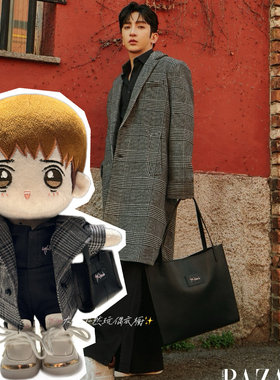 现货18.20cm棉花娃娃鞋Anson Lo品牌聯乘活動代言聯名鞋子公仔包