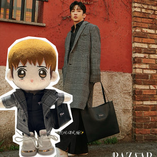 现货18.20cm棉花娃娃鞋Anson Lo品牌聯乘活動代言聯名鞋子公仔包