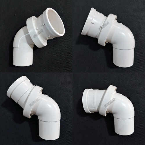 无旋转弯头缩口内插弯头