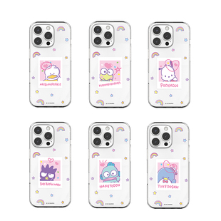 三丽鸥酷企鹅大眼蛙帕恰狗丑鱼卡通可爱适用苹果iPhone16promax保护套17pro防摔15promax透明手机壳