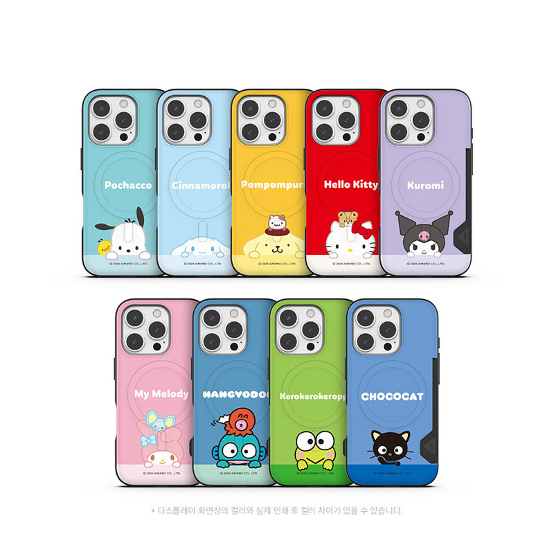 三丽鸥凯蒂猫美乐蒂库洛米卡通可爱适用苹果iphone17promax可插卡magsafe磁吸充电16pro手机壳15pro硬壳