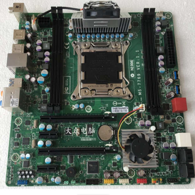 联想 MS-7769 主板 X79 SATA6GB/S FRU:90001927 X700 台式机主板