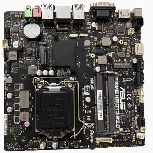 ASUS/华硕PRIME H310T2 R2.0 THIN ITX小主板 迷你主机一体机HTPC