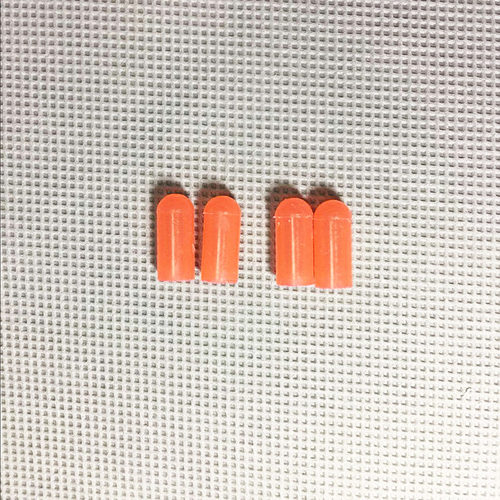 玻璃细口针筒胶帽 玻璃针管堵头 塑料手动针筒堵头大口针筒转接头
