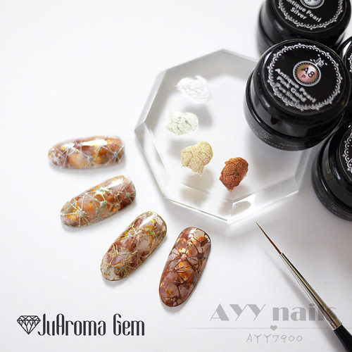 日本nailparfait金属胶彩绘胶