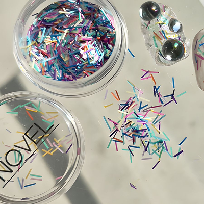 日本NOVEL趣味可爱ins糖针亮片