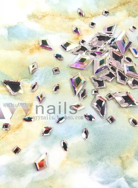 现货 swarovski施华洛菱形 奥钻 水晶 异形钻 日本美甲饰品