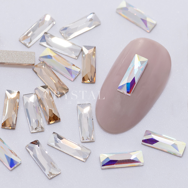 现货 日本 SWAROVSKI施华洛 奥钻 水晶 平底长条形奥地利钻 AB彩