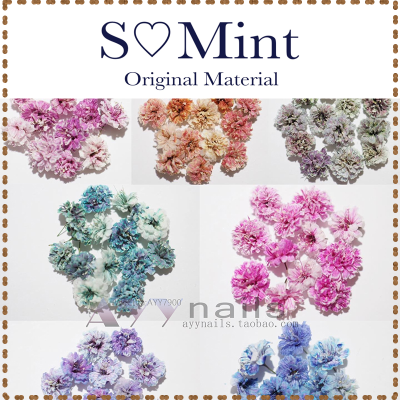 花瓣美甲饰品日本SMintmint