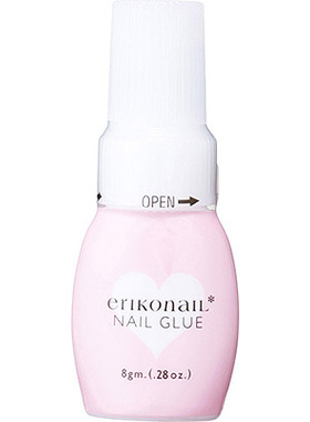 现货 日本美甲  美甲工具 erikonail 甲片胶水指甲修补快干 8g