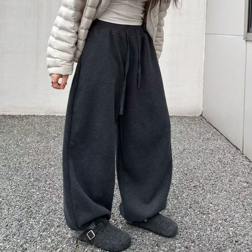 668-1224/25236  韩版时尚休闲加绒休闲裤卫裤