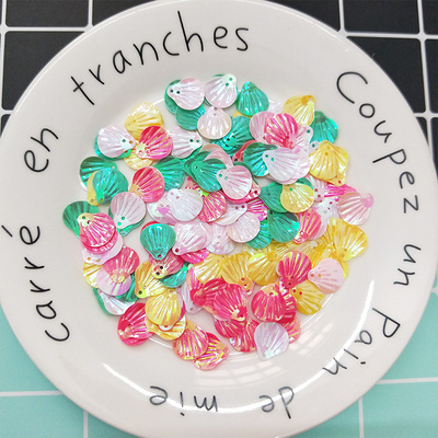 桃之夭夭做泥的填充物炫彩贝壳混入物ins手工DIY史莱姆材料20g