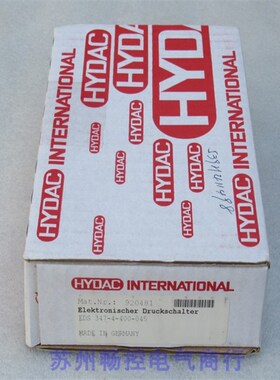 *现货销售*全新德国贺德克HYDAC压力开关 EDS 347-4-400-045 现货