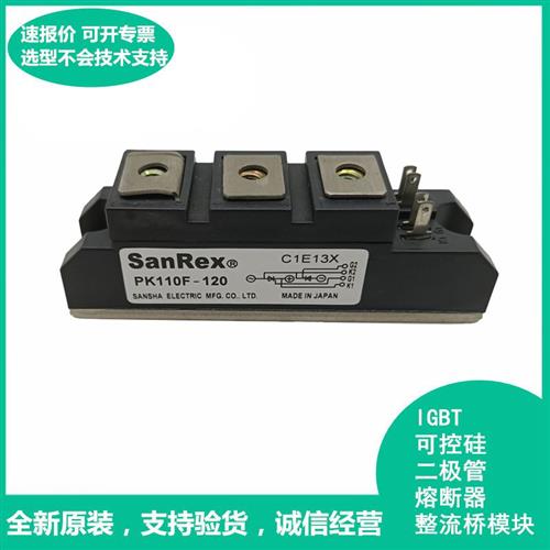 全新原装进口三社可控硅模块三社 PK110F-120图片