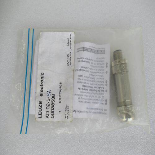 *现货销售*全新劳易测LEUZE转接头 KD02-5-SA 现货50038537