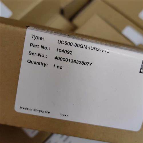 UC500-30GM-IUR2-V15超声波传感器 货号104092全新原装现货