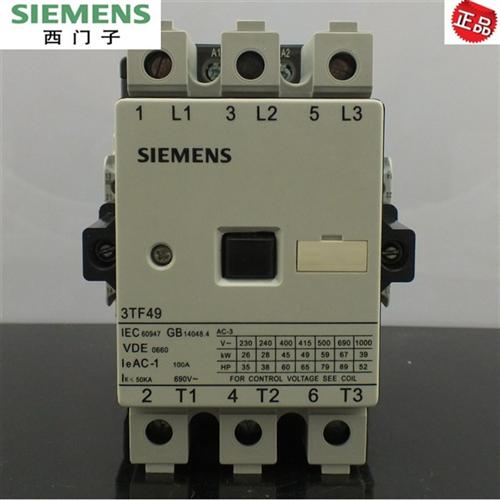 原装正品 3TF49 交流接触器 3TF49 22-0XM0 AC220V 100A