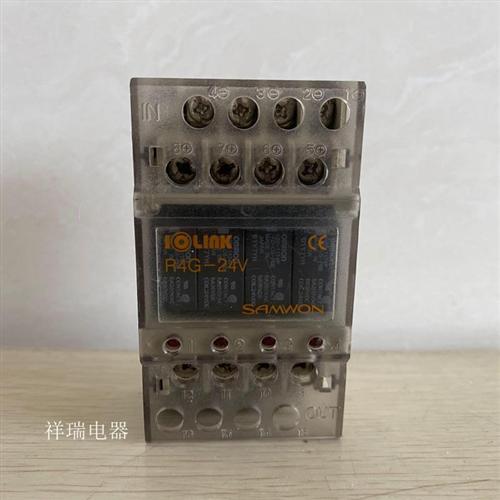 正品韩国三元继电器模组模块 R4G-24V