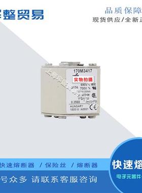 巴斯曼快速熔断器170M3416 170M3417 170M3418 170M3419