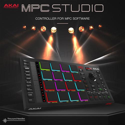 AKAI 雅家 MPC STUDIO II 2代 MIDI 专业鼓机打击垫控制器