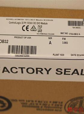 1756-OB32 Rockwell  全新原装现货 ControlLogix PLC 1756OB32