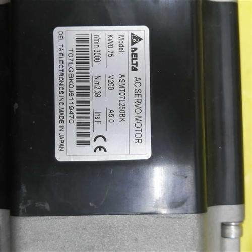 ASMT07L250BK台达伺服电机成色漂亮保修3个月 议价