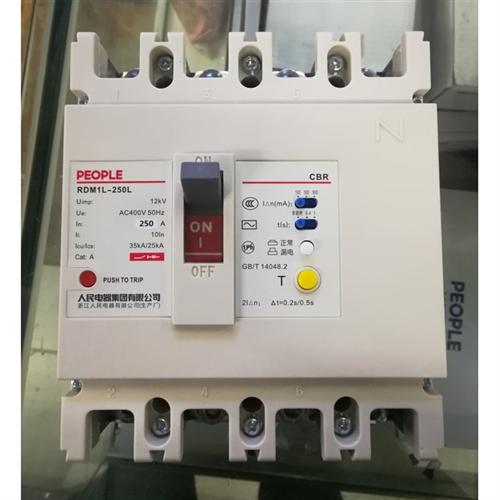 剩余电流动作断路器RDM1L-250L/4300B 漏电开关 量大价优