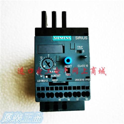 德国原装进口3RB3016-1PE0过载热继电器 1-4A