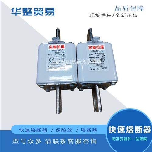 巴斯曼快速熔断器170M5188 170M5189 170M5190 170M5191 170M5192
