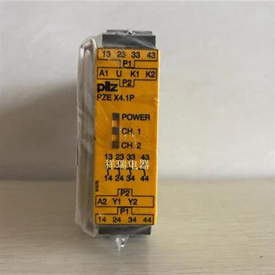 全新Pilz安全继电器PZE X4.1P 24VDC 4n/o现货777587