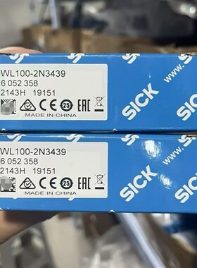 WL100-2N3439西克sick镜反射式光电传感器 货号6052358全新原装