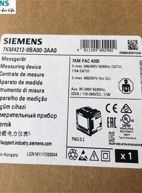 电能监视设备PAC4200多功能电力仪表7KM4212-0BA00-3AA0