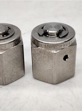 议价世伟洛克不锈钢316 VCR面密封 SS-4-VCR-CP  管帽二