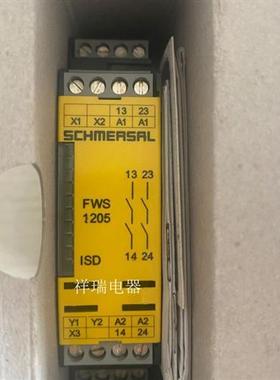 全新原装SCHMERSAL安全继电器 FWS1205 C DC24V