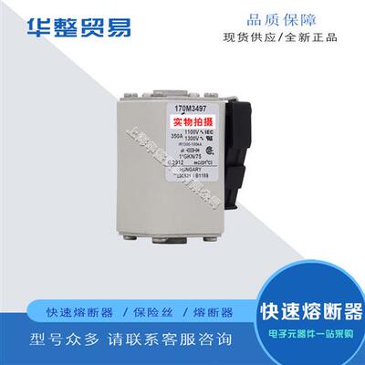 巴斯曼快速熔断器170M3492 170M3493 170M3494 170M3495