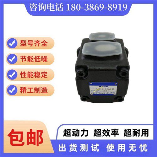 新款油研PV2R1/PV2R2/PV2R3定量叶片液压帮浦台湾注塑机油现货
