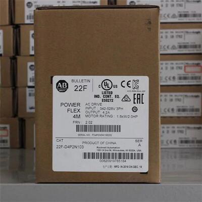 22F-D4P2N103 Rockwell  Powerflex 变频器 22FD4P2N103全新