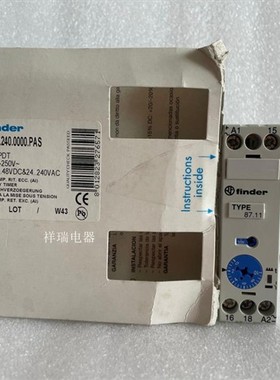 芬德延时继电器 87.11 87.11.0.240.0000 8711 0240 0000