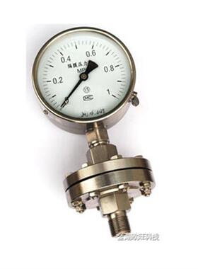 YPF-150A 150B 150BF系列膜片压力表不锈钢膜片式耐腐蚀压力表